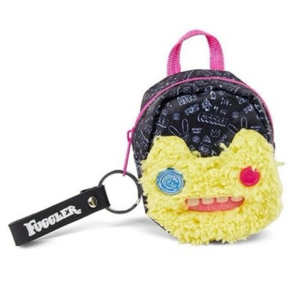 Fuggler Mini Backpack Keychain Yellow
